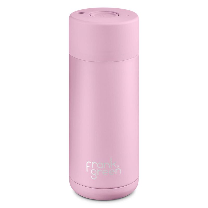 frank green 16oz Ceramic Reusable Cup with Push Button Lid image number 0
